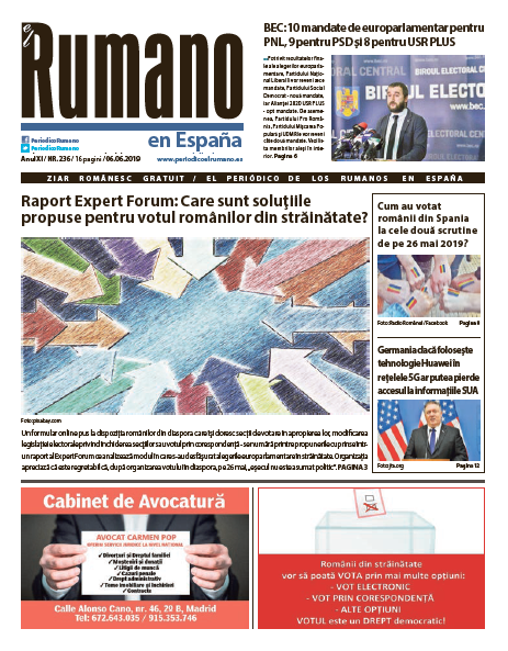 Numărul 236 al Ziarului El Rumano, descarcă aici!