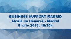 5 Iulie: Un Eveniment pentru Afacerea Ta - BUSINESS SUPPORT MADRID, în Alcalá de Henares, Madrid