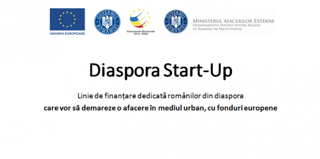 AM POCU a publicat lista proiectelor aprobate pe Diaspora Start Up Au fost aprobate 32 de proiecte