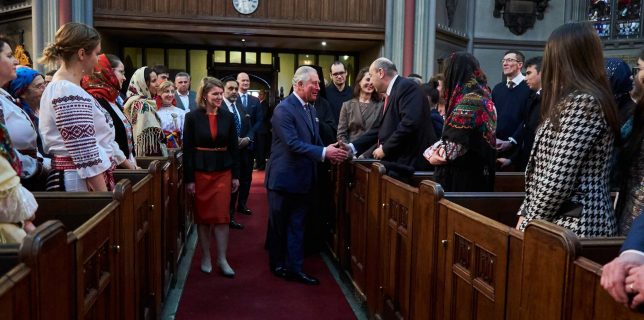 ASR Prințul de Wales a participat la o slujbă ortodoxă la Londra, alături de câteva sute de români din Marea Britanie