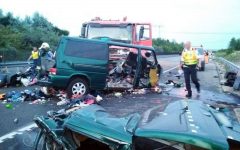 Accident în Ungaria/ MAE: Toate cele nouă persoane decedate sunt de cetăţenie română