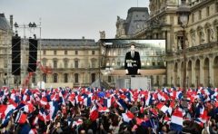 Alegeri în Franța: Viitorul președinte Emmanuel Macron promite "o nouă pagină în istorie"