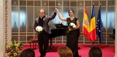 Ambasada României în Spaniei a marcat 101 ani de la Marea Unire, alături de pianistul Josu de Solaun și soprana Rodica Vică