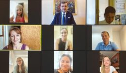 Ambasadorul României, George Bologan, s-a adresat, prin videoconferință, celor 11 români aleși în structurile administrative, la alegerile locale din Spania