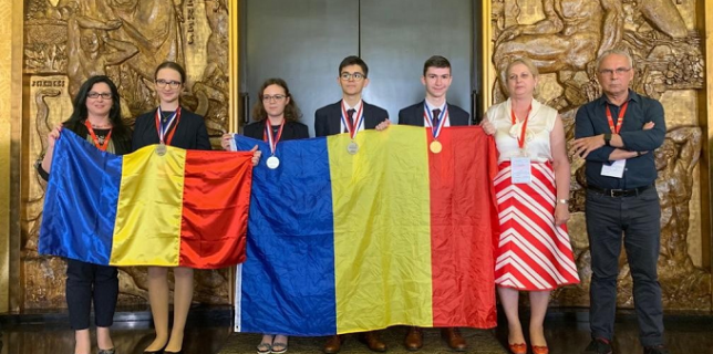 Aur şi Argint pentru România la Olimpiada Internaţională de Chimie 2019