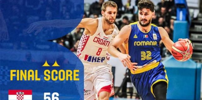 Baschet masculin – România a învins dramatic Croaţia, în preliminariile Cupei Mondiale FIBA 2019