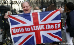 Brexit: Comisia Electorală anunță că Marea Britanie a votat pentru ieșirea din Uniunea Europeană