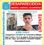Buscan a un menor rumano de 15 años desaparecido en Torremolinos