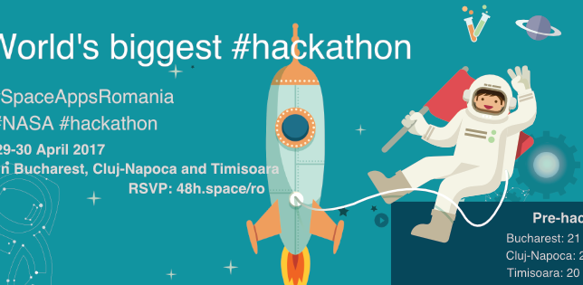 Cel mai mare hackathon NASA la nivel mondial, organizat simultan și în trei orașe din România
