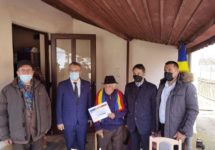 Cel mai în vârstă veteran de război din Alba, omagiat la 104 ani