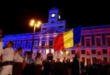 VIDEO: Centenarul Marii Uniri, sărbătorit de Ambasada României la Madrid, la Puerta del Sol
