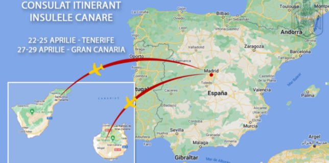 Consulat Itinerant în Insulele Canare (Tenerife și Gran Canaria)