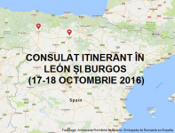Consulat itinerant în León și Burgos (17-18 octombrie 2016)