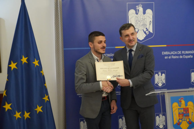 Diplomă de Excelență pentru Iulian Ionuț Abagiu