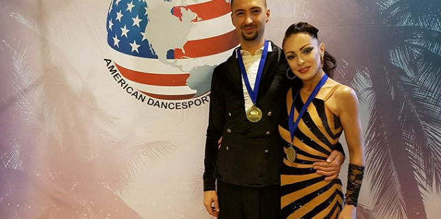 Doi dansatori români campioni mondiali la Campionatul Mondial de Dans Sportiv din Miami SUA-1
