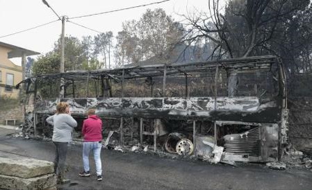 Doliu național de trei zile în Portugalia în urma incendiilor mortale