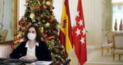 Díaz Ayuso defiende ante Europa "la estrategia muy definida" de Madrid contra el COVID
