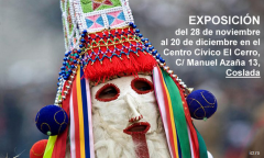 Exposición de mascaras y costumbres para celebrar el Día Nacional de Rumanía en Coslada