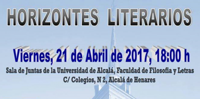 Facultatea de Filozofie și Litere Universitatea din Alcalá va găzdui evenimentul Orizonturi literare organizat de scriitoarea româncă Elisabeta Boțan-1
