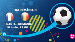 Fotbal: România și Franța joacă meciul de deschidere la EURO 2016