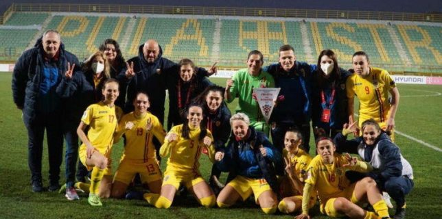 Fotbal feminin: România a încheiat cu o victorie preliminariile EURO 2022