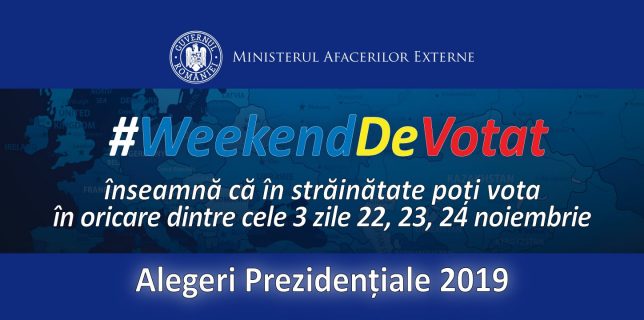 Ghidul alegătorului român din străinătate – alegerile prezidențiale 2019