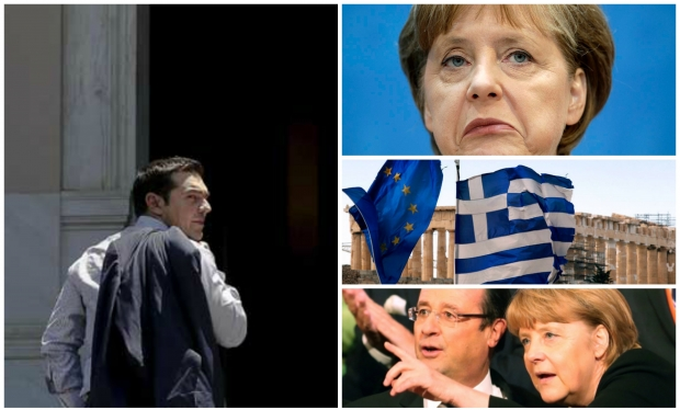 Grecia: Tsipras, Merkel, Hollande și Tusk propun un proiect de compromis