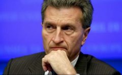 Günther Oettinger: Unele țări vor trebui să contribuie mai mult la bugetul UE după Brexit