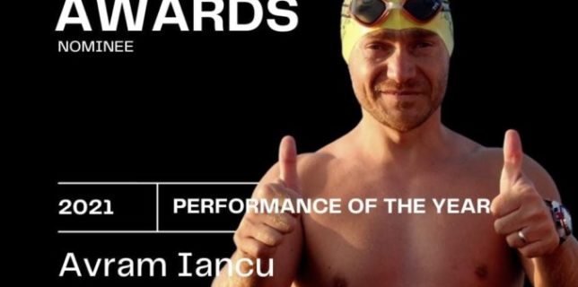 Hunedoara: Avram Iancu - titlul mondial "Performance of the Year" pentru înotul contra curentului în Dunăre