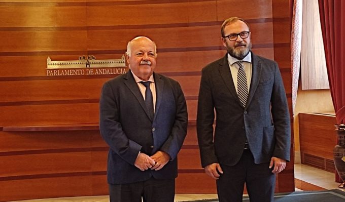 Întâlnire de lucru cu preşedintele Parlamentului Comunităţii Autonome Andaluzia