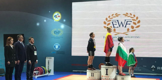 La rumana Elena Andries se proclamó nueva campeona de Europa de halterofilia