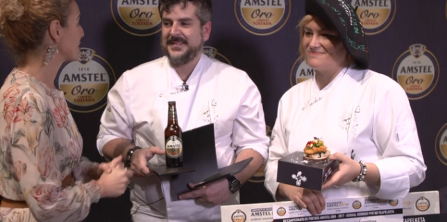 La rumana Jefe de Cocina Micaela Pop gana el Concurso Nacional de Pintxos de Valladolid