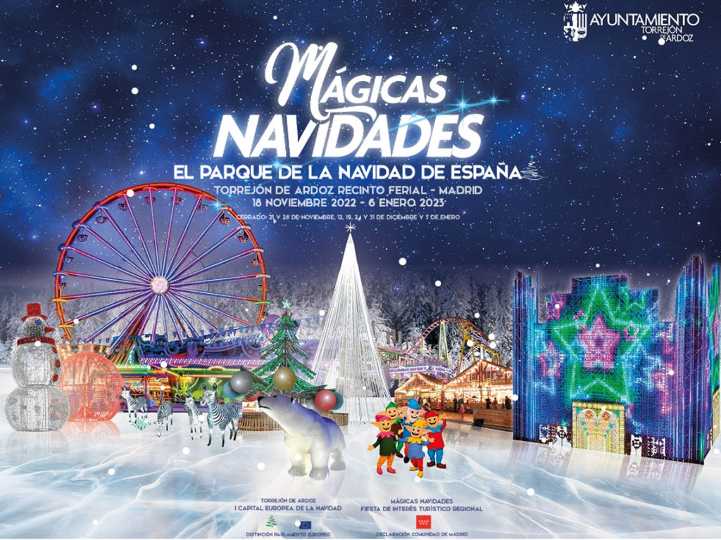 Mágicas Navidades, cel mai mare Parc tematic de Crăciun din Spania, în Recinto Ferial din Torrejón de Ardoz-1