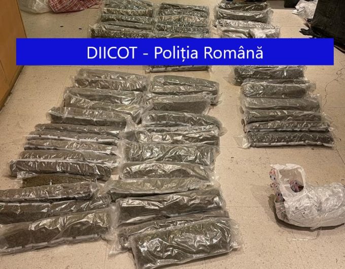 Mari cantităţi de droguri din Spania, aduse în ţară de traficanţi prin firme de curierat