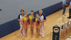 Medalie de argint pentru echipa feminină de gimnastică artistică a României, la Baku