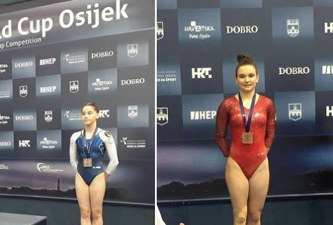 Medalii de bronz pentru Iacob şi Ocolişan la Cupa Mondială de la Osijek