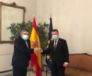Ministrul Culturii, Bogdan Gheorghiu, s-a întâlnit cu ministrul spaniol al Culturii, José Manuel Rodríguez Uribes