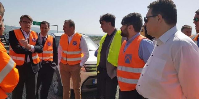 Ministrul Transporturilor şi ambasadorul Spaniei au evaluat activitatea de pe Lotul 3 al şantierului Autostrăzii Lugoj-Deva