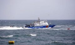 Navă cu migranți, interceptată de Garda de Coastă în apropierea țărmului românesc al Mării Negre