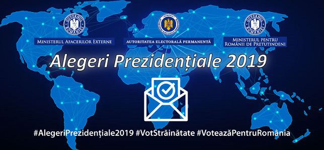 Noi informații privind alegerile pentru Președintele României din luna noiembrie 2019