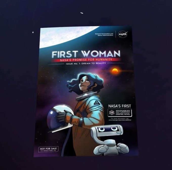 O hispanică, prima femeie aleasă de NASA pentru a păşi pe Lună într-o povestire digitală şi interactivă