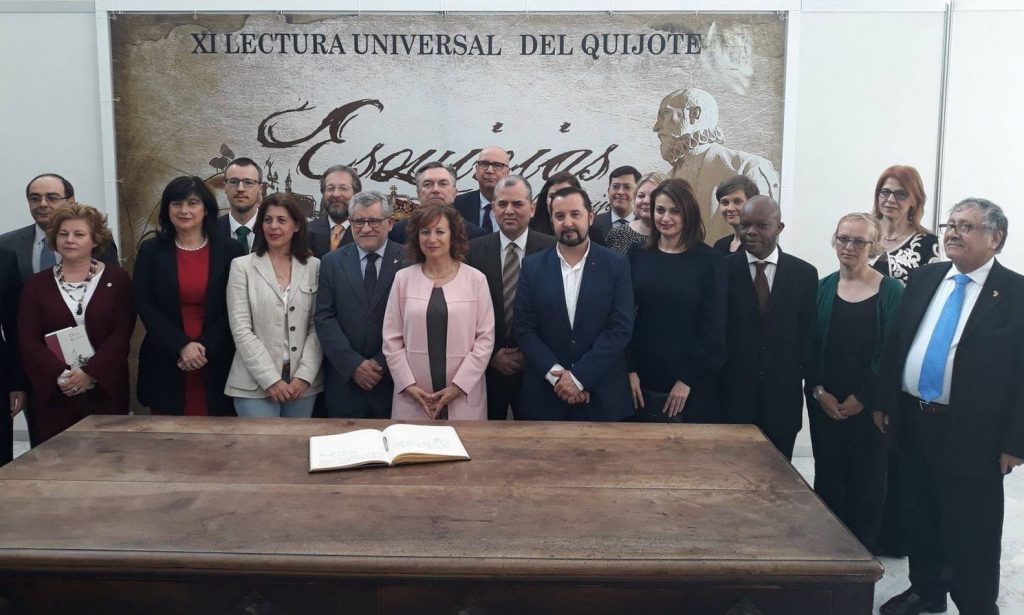 Opera universală Don Quijote s-a auzit citită și în limba română în Esquivias (provincia Toledo)