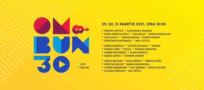 Participă la Festivalul Folk „Om Bun 30” – live online (29 – 31 martie 2021)