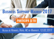 Participă și TU la marele eveniment Business Support Madrid 2017