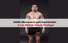 Madrid, 6 mai: Cătălin Moroșanu vine să lupte în gala senzațională Superkombat