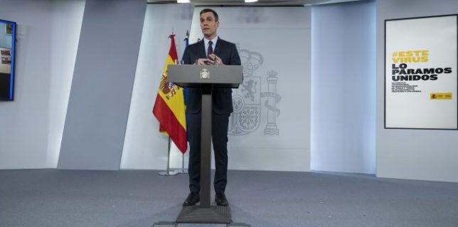 Pedro Sanchez a anunțat măsurile de relaxare a carantinei către „noua normalitate” și principiile generale după care aceste măsuri vor fi implementate