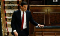 Pedro Sánchez, nuevo presidente del Gobierno tras triunfar la moción de censura contra Rajoy