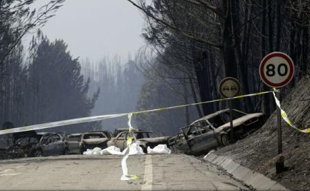 Portugalia – 62 de morți în incendiile de pădure din centrul țării; au fost decretate trei zile de doliu