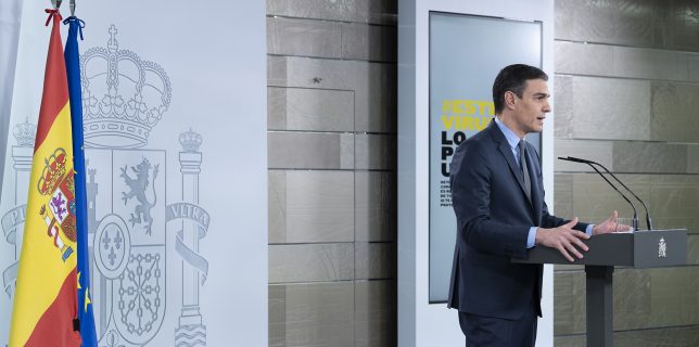 Premierul Pedro Sanchez doreşte ca UE să pună în mişcare ”un fel de economie de război”