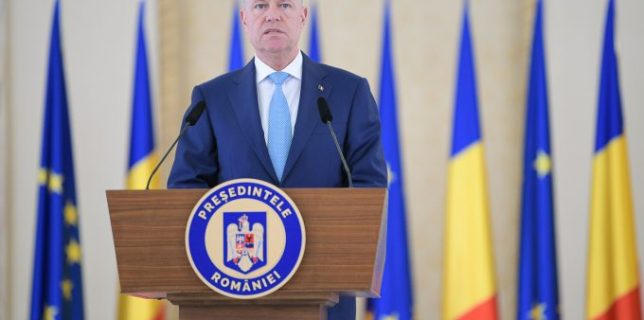 Preşedintele Klaus Iohannis a solicitat activarea Mecanismului de Protecţie Civilă al UE